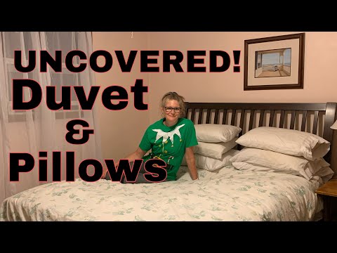 Making My Bed - Double-time - A Closer Look at the DUVET and PILLOWS Without Covers