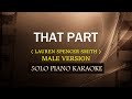 THAT PART ( MALE VERSION ) ( LAUREN SPENCER SMITH ) (COVER_CY)