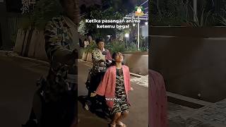 Download lagu beginilah kalo pasangan anime ketemu begal dijalan😭🤣 suaranya anime bgt🗿 #shorts #funny mp3