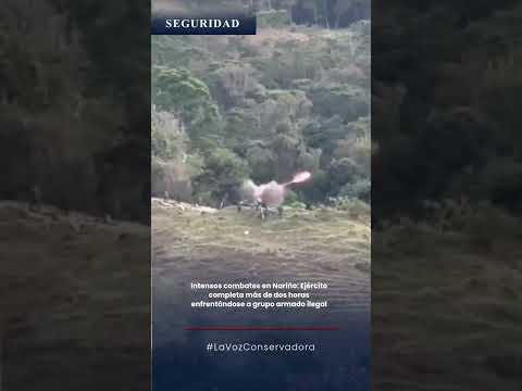 Tensión en el noroccidente de Nariño. Tropas del Ejército sostienen intensos combates