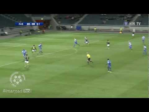 AIK - HJK 2-1, Nabil Bahoui