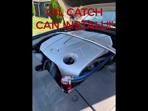 OIL CATCH CAN INSTALL ON A LEXUS IS350 & LEXUS IS250