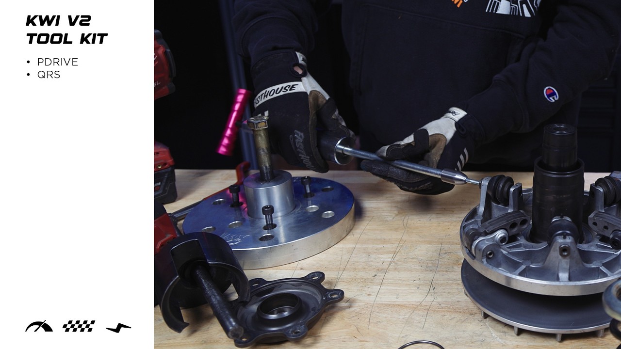 How to Disassemble Can-Am QRS & P-Drive Clutches — Complete Tool Kit Guide | KWI V2 Tool Kit