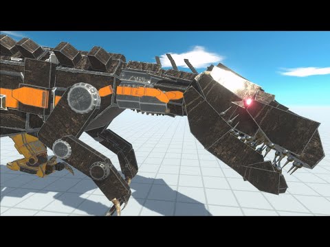 ROBO RAPTOR VS WORKSHOP UNITS EPIC BATTLES - ANIMAL REVOLT BATTLE SIMULATOR