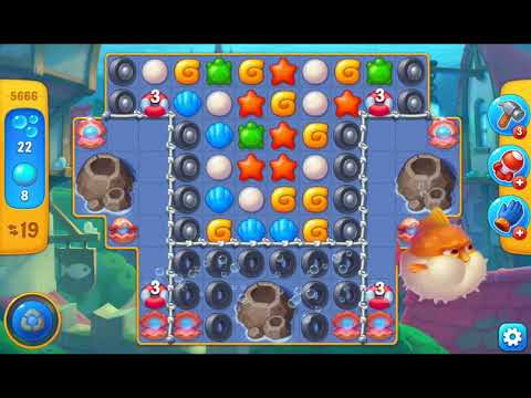 Fishdom 2021 - Level 5666   #playrix #fishdom #gaming
