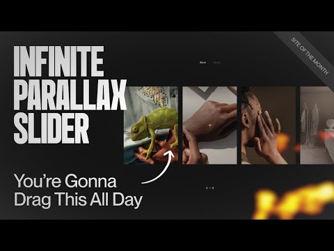 Horizontal Scroll Is Mid Until This Infinite Parallax Slider Kicks In (It's Draggable Too)