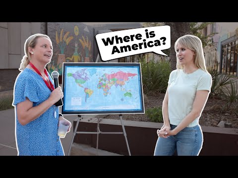 Preguntas de GEOGRAFÍA a GRINGOS 🌍 | Superholly