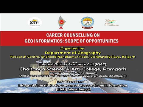 Career counselling on Geo-informatics scope of opportunities
