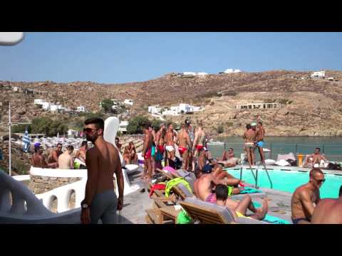 JackieO' @SuperParadise Beach, Mykonos.