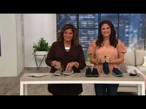CLOUDSTEPPERS by Clarks Lace-Up Sneakers - Step Move Fly on QVC