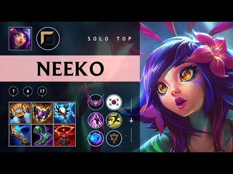 Neeko Top vs Jayce - KR Master Patch 25.23