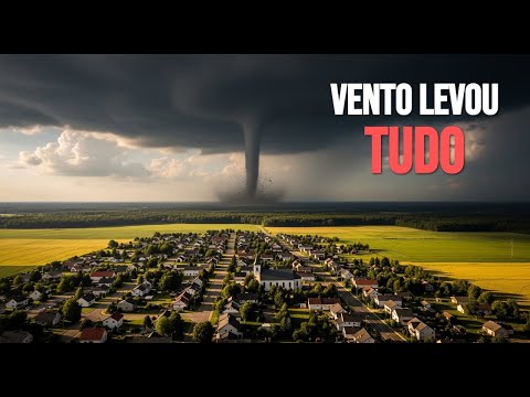 O TORNADO que DEVASTOU o MENOR MUNICÍPIO de SC