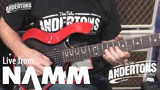 Video thumbnail for Vox Starstream modelling guitars! - Pedals built into a guitar? by Andertons Music Co
