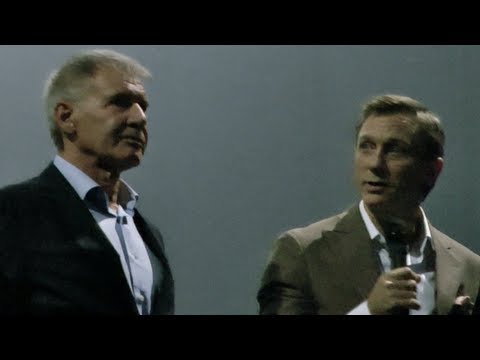 Harrison Ford making fun of Daniel Craig - James Bond vs. Indiana Jones