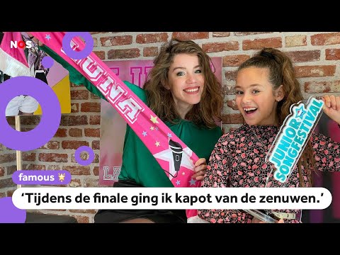 Luna van het Junior Songfestival beantwoordt jullie vragen