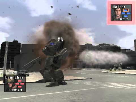 Front Mission 5 Walkthrough - Mission 4 Part 1/2 (PC Gameplay)