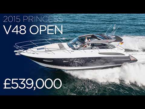 2015 Princess V48 OPEN 'Vesper' FOR SALE