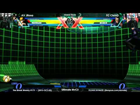 The Break #179   UMvC3 GF   AV JRosa VS FC ChrisG