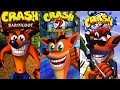 Crash Bandicoot Trilogy Complete 100 Walkthrough All Gems Boxes Crystals HD