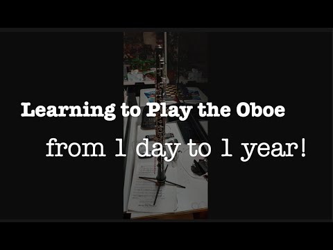 Dave Learns to Play the Oboe in 30 Days, 60 Days, 1 Year!  Challenge for next year+ at the end!