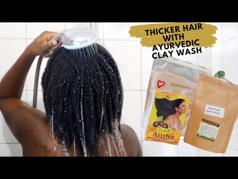 DIY Ayurvedic Scalp Treatment || AYURVEDIC SHAMPOO CLAY Wash || Adede