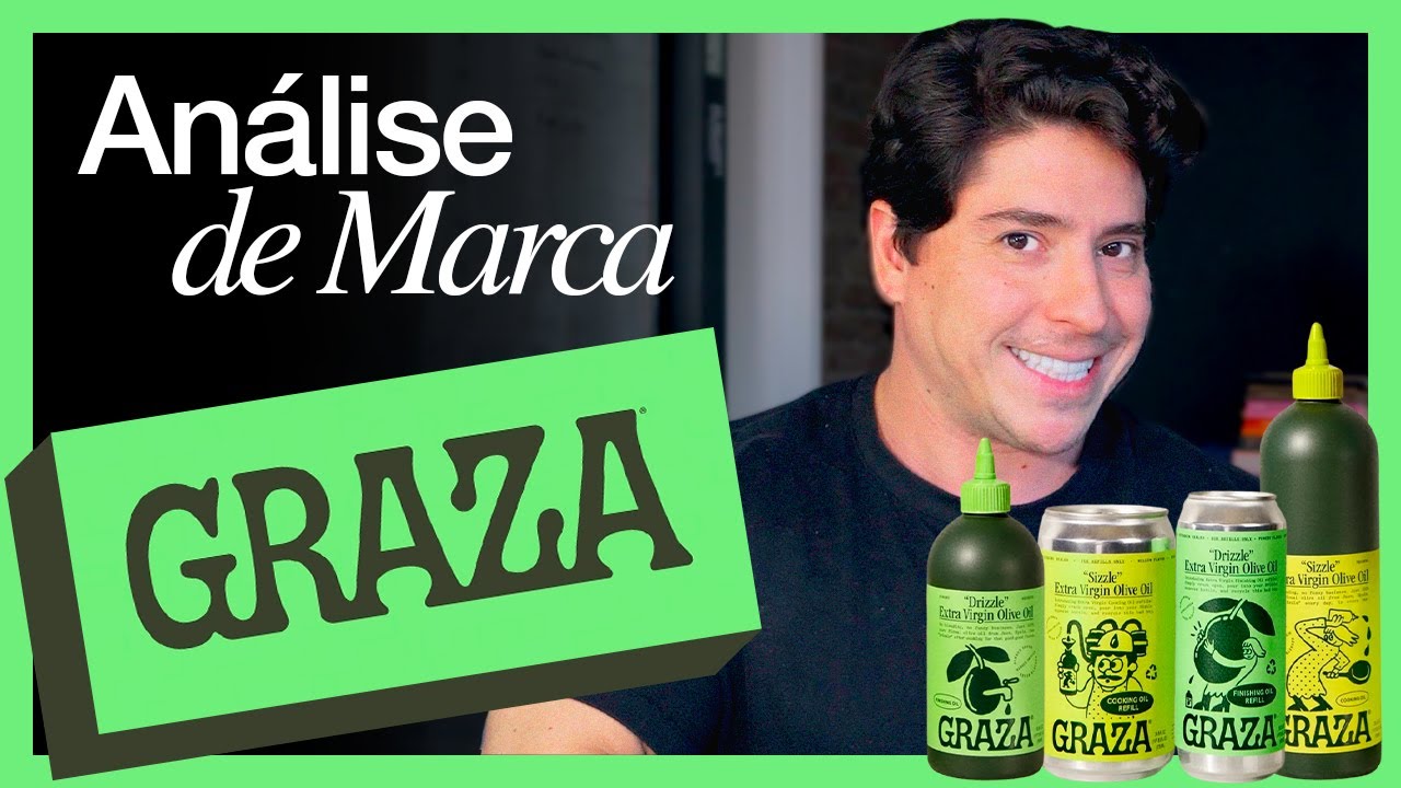 A MARCA QUE USOU DESIGN P/ QUEBRAR AS REGRAS DE UM PRODUTO TRADICIONAL - GRAZA | ANÁLISE DE MARCA