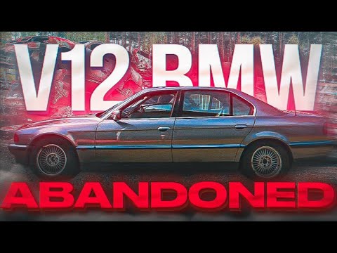 We BOUGHT an ABANDONED V12 BMW e38 750iL!!! WILL IT RUN??