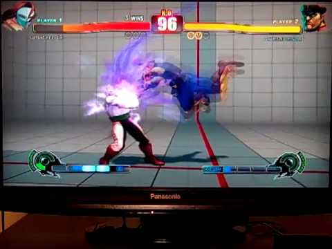 SF4 - umataro42 vs Awesomesaur 004 (Vega vs Bison)