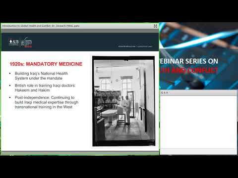 Introduction to Global Health and Conflict