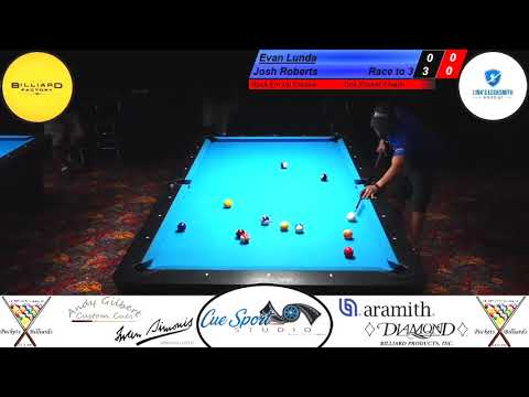 Josh Roberts vs Evan Lunda: One Pocket