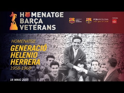 Homenatge generació d'Helenio Herrera 1958-1960