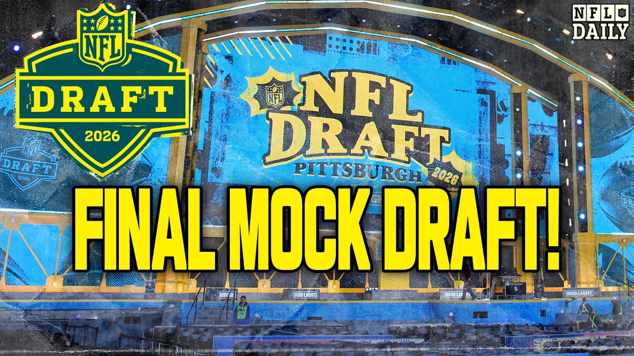 The Official 2026 NFL Daily Mock Draft!