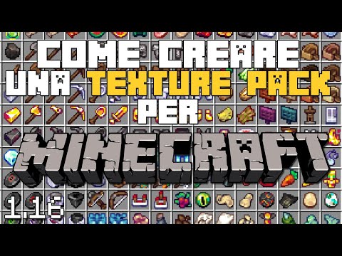 Sinodo - HOW TO CREATE A TEXTURE PACK FOR MINECRAFT [1.16+] - Tutorial Minecraft ITA