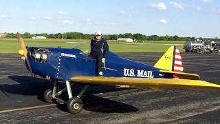 Fly Baby flight to Sparta and Lake Baldwin