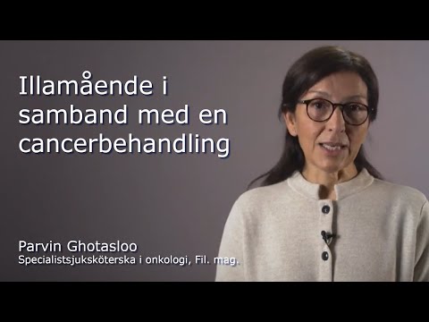 Illamående i samband med en cancerbehandling