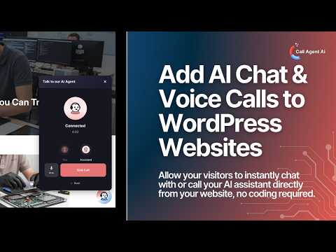 Install an AI Voice Calls & Chatbot Widget on WordPress (No Code)