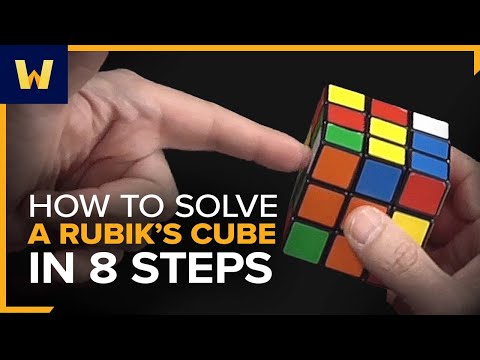 How to Solve a Rubik's Cube in 8 Steps | The Math of Games and Puzzles