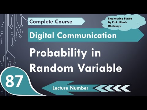 Probability basics Example in Random Variables by Engineering Funda