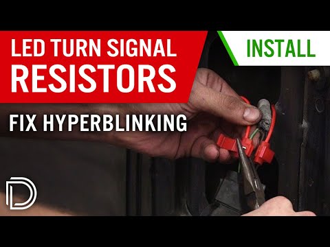 Fix Hyperblinking! How to Install Resistors for LED Turn Signals | Diode Dynamics