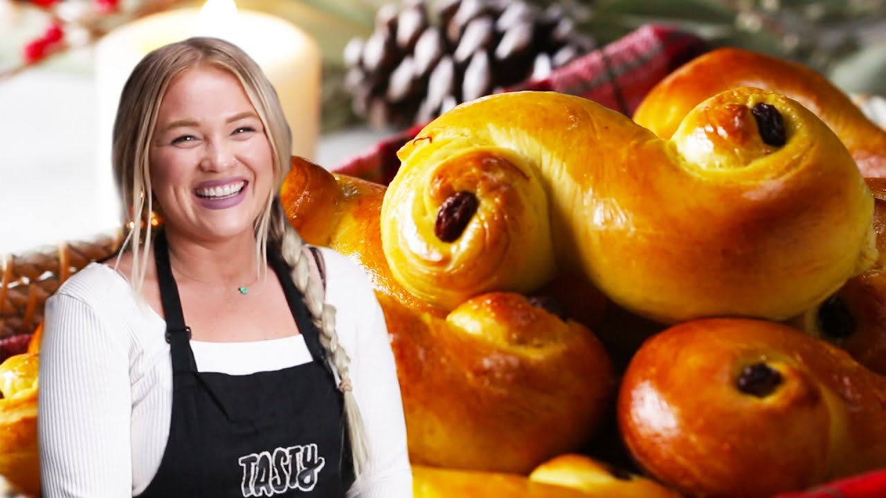 Lussebullar: The Golden S-Shaped Buns of Lucia