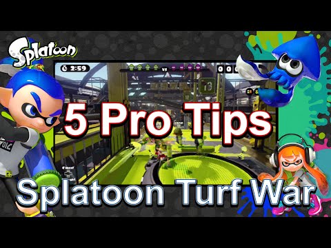 5 Pro Tips for Splatoon Turf War (Guide, Online Squid Tips, Wii U Multiplayer)