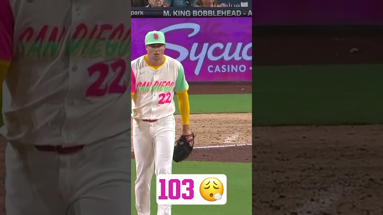 Mason Miller's first Padres strikeout came on some high CHEESE 🧀