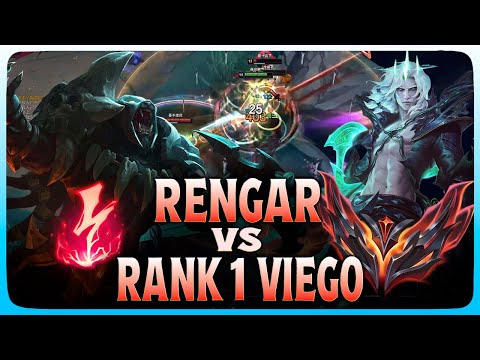 HuiHui Rengar vs Rank 1 Viego | Grand Master Super Server 900LP