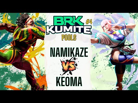 SF6 👊 Namikaze (Dee Jay) vs Keoma (Manon) 👊 BR Kumite #4 - Street Fighter 6 - Pools - Esp. Keoma Run