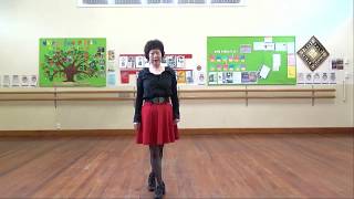Choke Around - Line Dance - Linda Burgess - Demo and Teach in English &amp; 中文