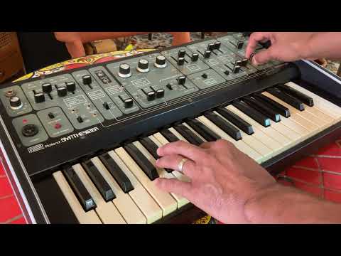 Roland System 100 Model 101 37-Key Synthesizer 1975 - 1979 - Black image 13