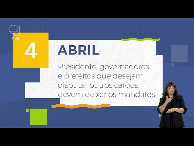 Calendário Eleitoral - 4 de abril 1 °parte