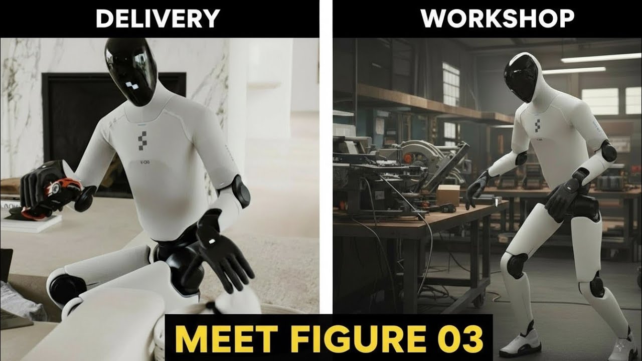 Figure 03 Humanoid Robot: AI-Powered Home Assistant Unveiled by Figure AI | 2025 Robot