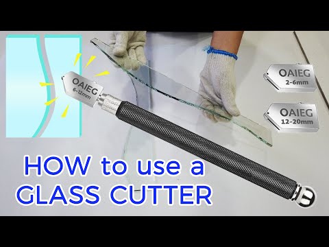 How to use OAIEGSD_Glass Cutter, Glass Cutting, cut curve lines