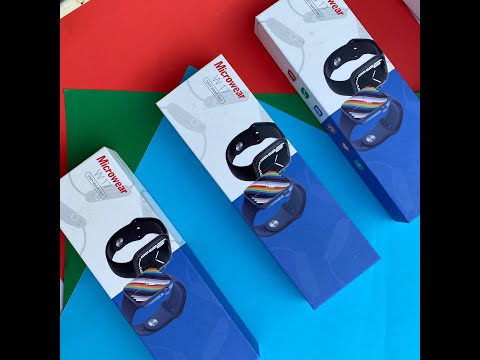 W17 smart watch full video